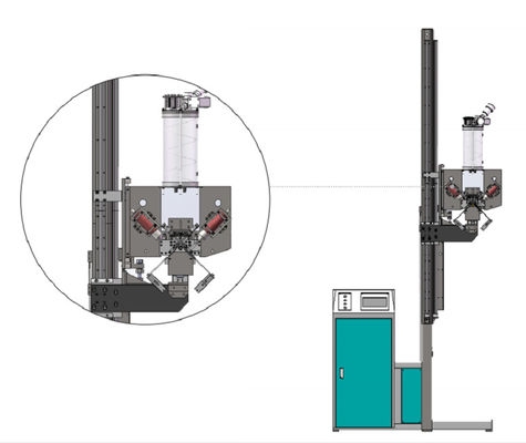 آلة تغذية المنخل الجزيئي 1.5-2.0mm لوحدة التزجيج المزدوجة
