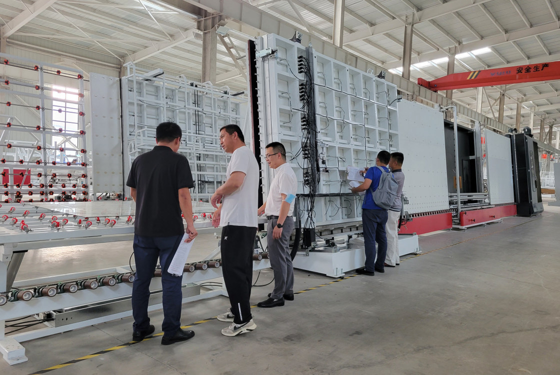 خط إنتاج الزجاج المعزول الأوتوماتيكي بحجم الجامبو مع تعبئة غاز الأرجون