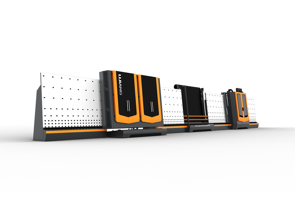 خط إنتاج الزجاج العازل السميك 60 مم للغسيل والضغط