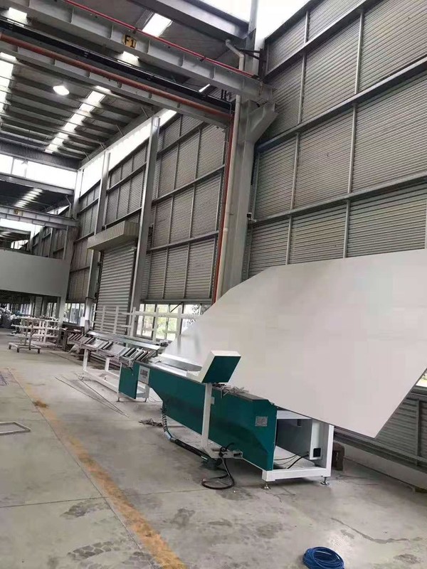 هيكل مدمج فاصل آلة الانحناء ، 12 مجموعات من رفوف اللون الأخضر