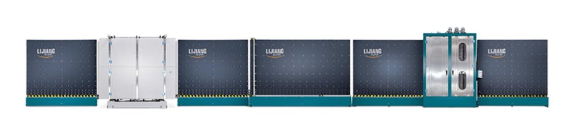 IGU المعزول للجدار الساتر المنخفض E آلة الزجاج المعزول Low-E طلاء الأوفلين