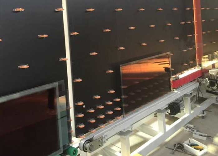 آلة حذف الزجاج منخفضة E OEM لخط إنتاج الزجاج العازل