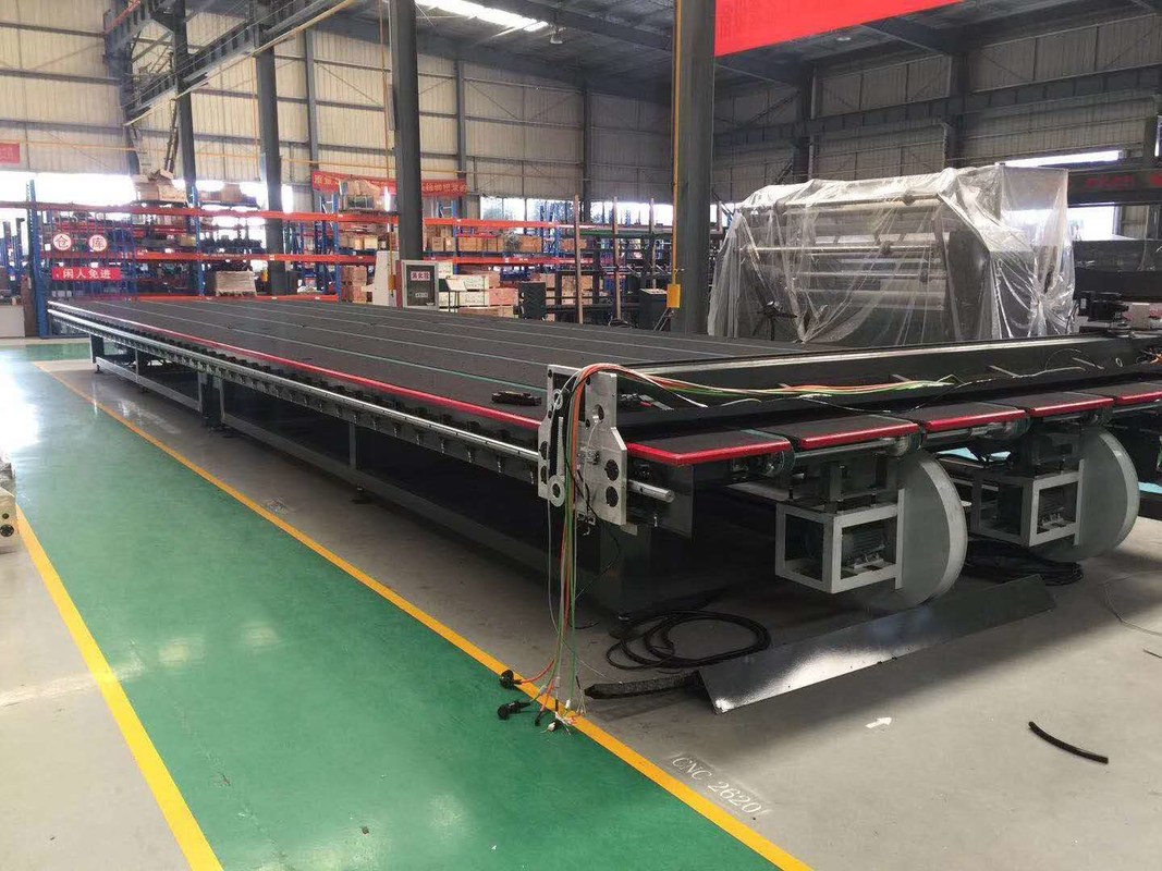 طاولة كسر الهواء العائمة حسب الطلب (نوع 1 + 1) لخط قطع الزجاج