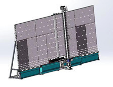 آلة حذف حافة عمودية ذكية للزجاج منخفض الانبعاث وزجاج مزدوج