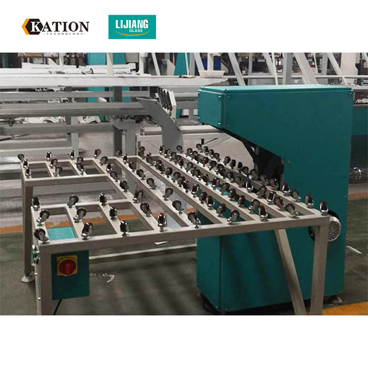 آلة تجليخ حافة الزجاج نوع X عازل مزدوج