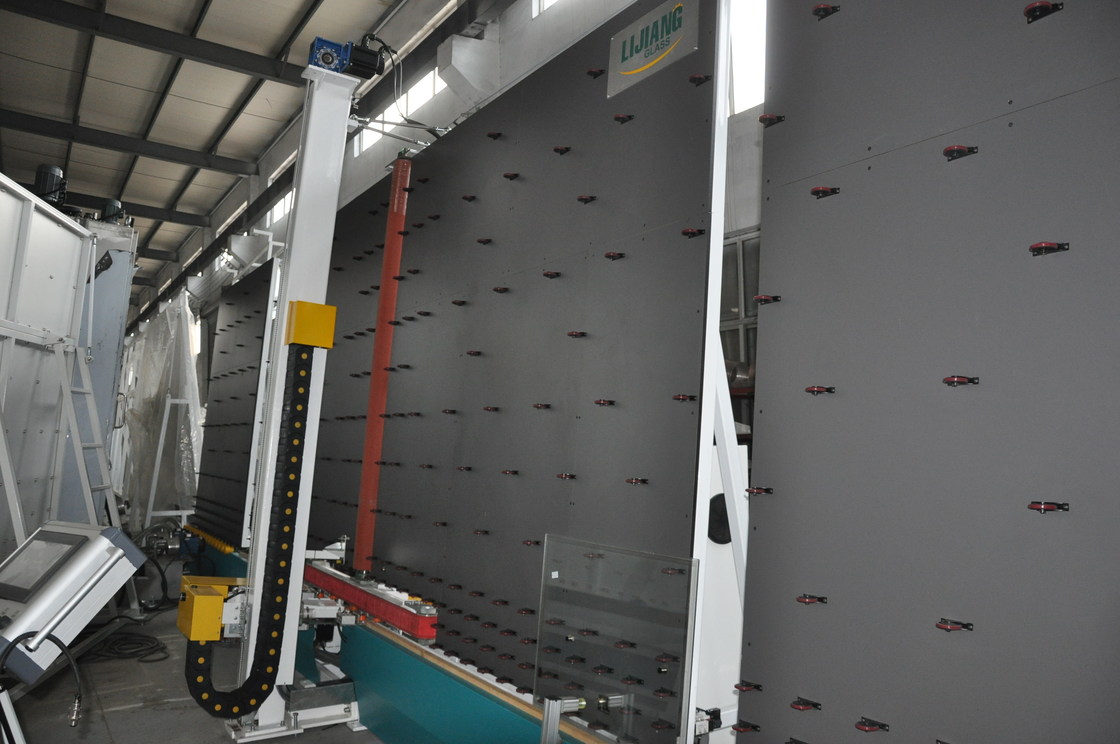 آلة طحن حافة الزجاج العمودي الأوتوماتيكية مع CE لإنتاج الزجاج العازل