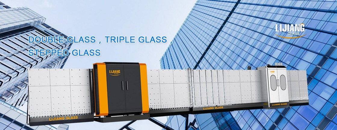 LJBZ2535 خط إنتاج الزجاج العازل الأوتوماتيكي العمودي مع تعبئة الغاز على الخط