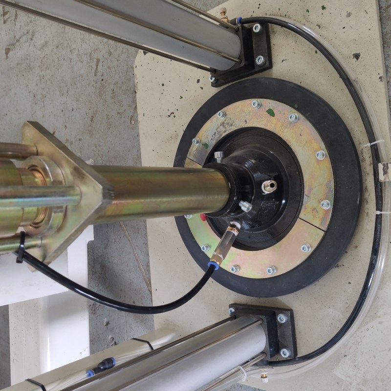 خط إنتاج الزجاج المعزول CE W24mm الزجاج المزدوج مع روبوت الختم