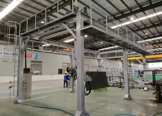 خط إنتاج الزجاج المزدوج عالي الكفاءة لصنع الزجاج المزدوج 1800 مم