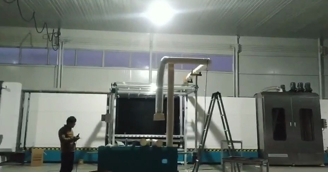 خط إنتاج الزجاج العازل الأفقي الأوتوماتيكي للزجاج المزدوج