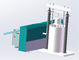 يتم استخدام نوع آلة بثق البوتيل LJTB01 لنشر إطارات فاصل الألومنيوم بالتساوي مع بوتيل الصهر الساخن