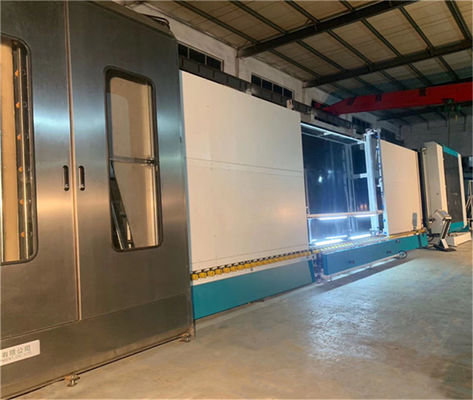 خط إنتاج الزجاج العازل العمودي 280x450mm لمعالجة الزجاج المزدوج